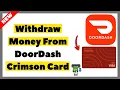 How to Wit raw Money From DoorDash Crimson Card 2026 Full Guide