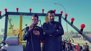 موكب شباب علي السجاد ع نعي منتظر العبودي و قاسم الساعدي 