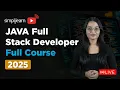 Full Stack Java Developer Course Full Stack Java Developer Tutorial for Beginners Simplilearn