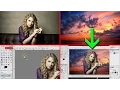 Gimp tutorial - How to combine blend two pictures together