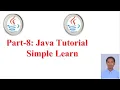 Part 8 Object Oriented Programming in Java Tutorial Simple Learn