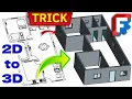 Lagu Freecad 2D to 3D Floor Plan - Simple Trick