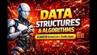 DSA Class 8 Prefix Sum Array Nested HackerRank - Pavan Prakash Sir