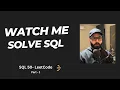 1 LeetCode SQL Practice Solving Top Questions