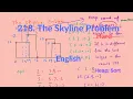 LeetCode 218 The Skyline Problem Explanation and Solution
