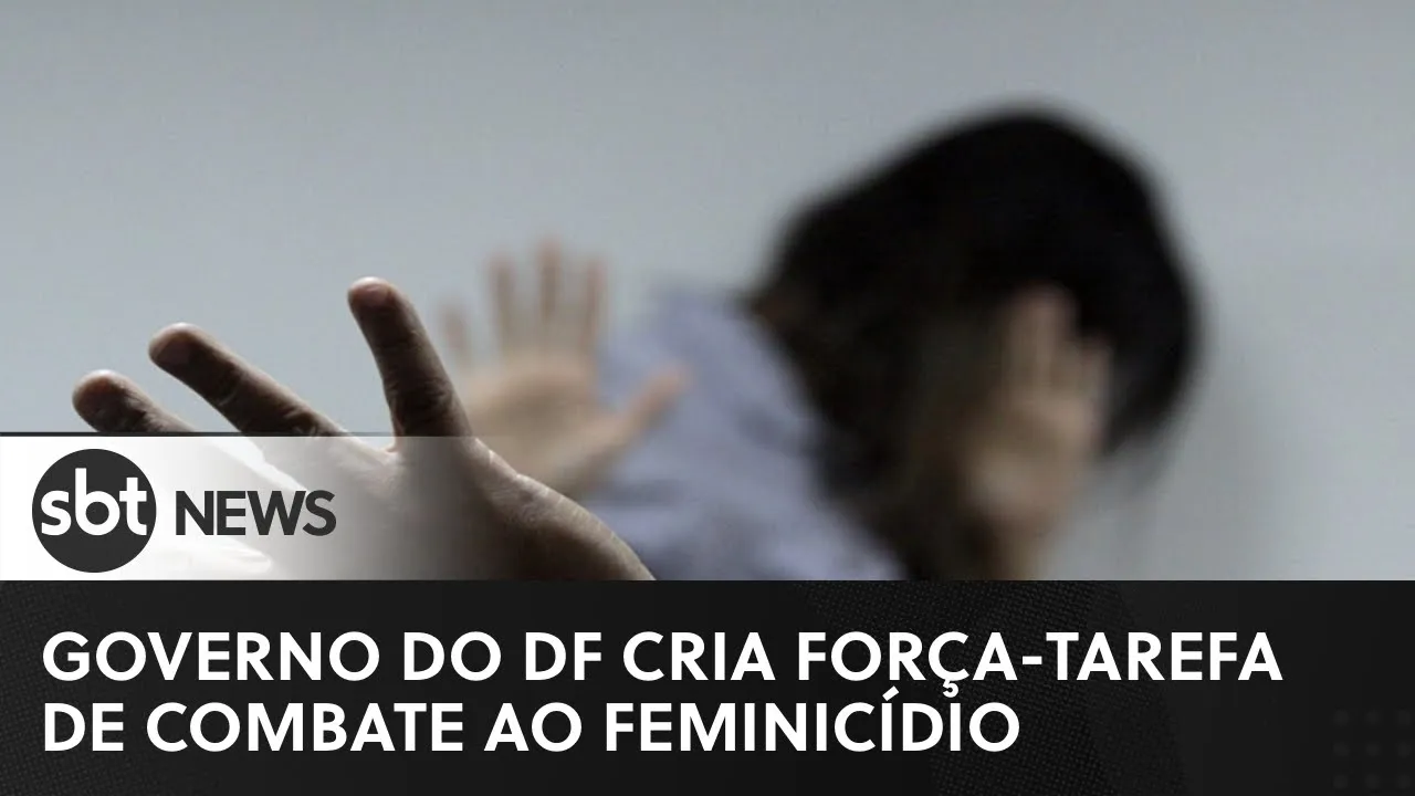 Governo do DF cria força-tarefa de combate ao feminicídio | #SBTNewsnaTV (10/02/23)
