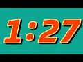 1 Minute and 27 Second Timer