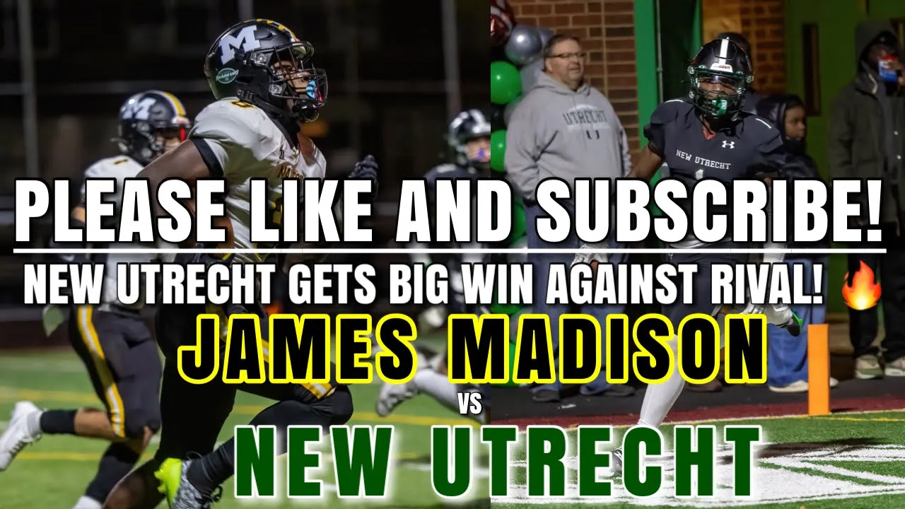 New Utrecht Football Vs Madison Football |NEW UTRECHT ...