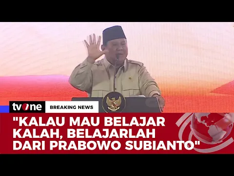 Canda Prabowo ke PKS di Munas Ke-VI