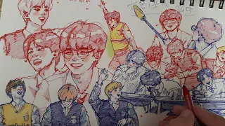 Download Run BTS ep. 64 Pen Drawings MP3