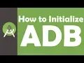 How to initialize ADB in Android Studio 2019