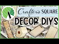Dollar Tree Crafter s Square Decor Ideas that will SAVE YOU MONEY Quick Easy Projects