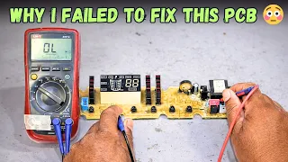 why i failed to fix this pcb i was wrong 