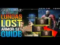 God Of War Ragnarok Amazing Lundas Lost Armor Set QUEST Guide How To Get This TODAY