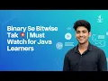 Master Bitwise Operators in Java Complete Beginner to Pro Guide