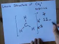 Lewis Structure of CH3 the methenium ion
