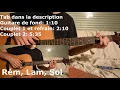 Sopico - La nuit  tuto guitare
