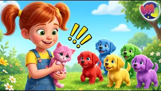 🐱 ¡NUEVA MASCOTA!! 🐶 Perros salvan a LA GATA ROSA 🥹 PINK CAT 💗
