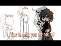 How to make your oc look tall gacha tutorial