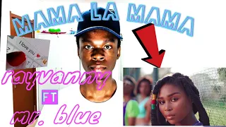 rayvanny ft mr blue mama la mama reaction video bata king
