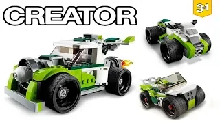 Lego Creator  31103  Rocket Truck  UNBOXING