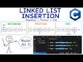 Linked Lists Explained Better Than Your Textbook Insert at Beginning End Position in C