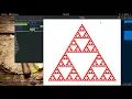 Python3 Drawing a Fractal with pygame