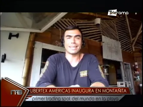 Libertex Américas inaugura en Montañita primer trading spot del mundo en la playa