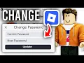 How To Change Password In Roblox Even If Forgotten - Step By Step