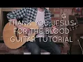 Download Lagu Charity Gayle - Thank You Jesus for the Blood Acoustic Guitar Tutorial