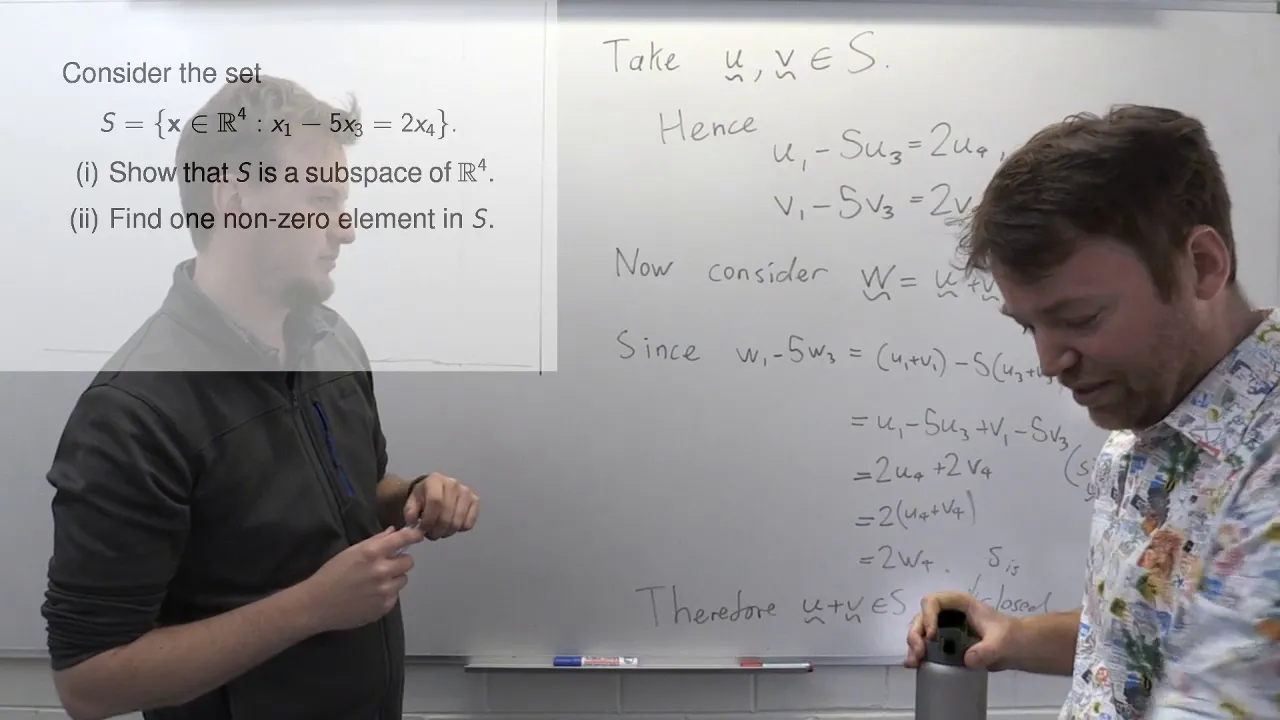 MATH1231/1241 Class Test 1 revision