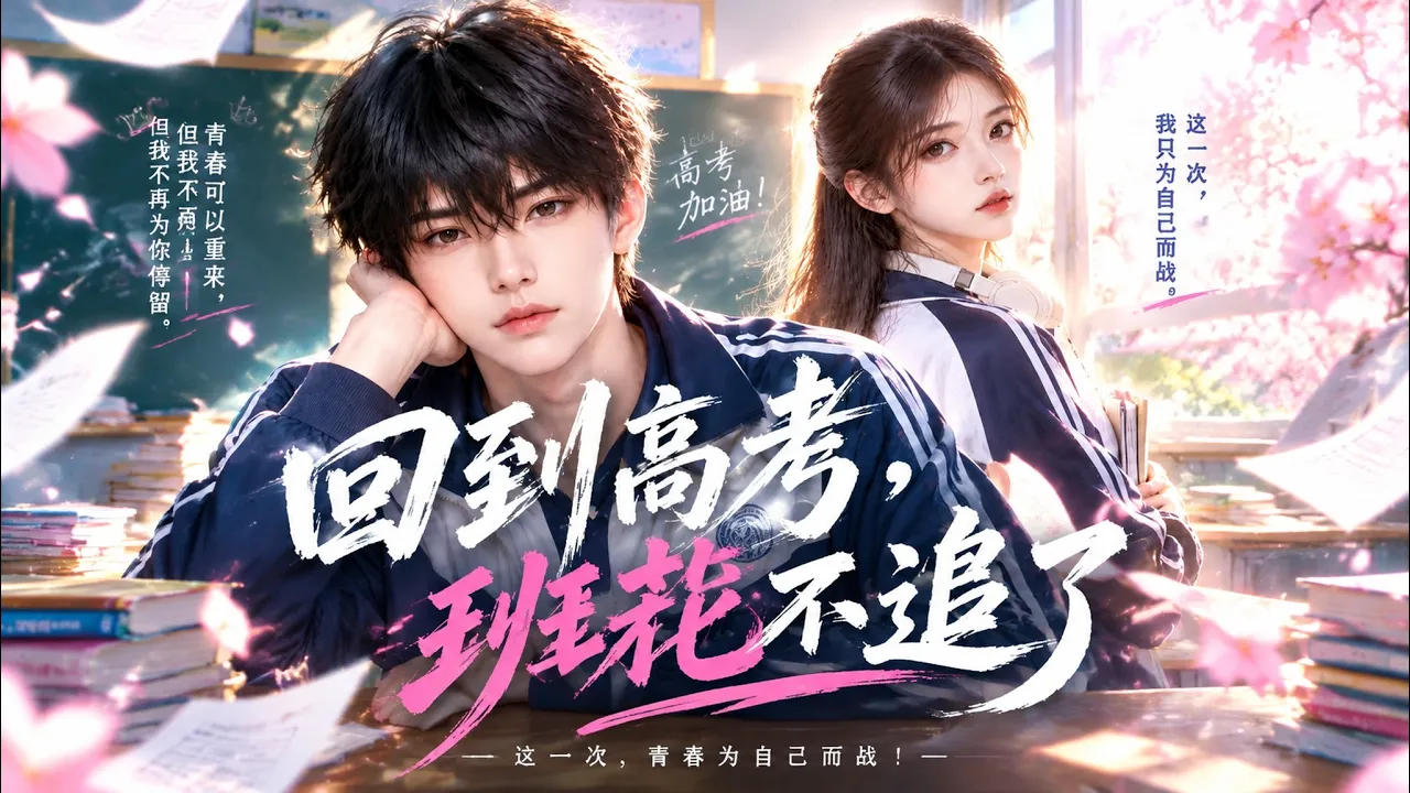 回到高考,班花不追了