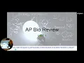 AP Bio Unit 01 Review for FINAL APBio Exam