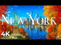 Autumn in New York 4K Central Park Colors Adirondack Mountains Hudson Valley in Fall Serenity