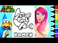 Coloring Kamek Super Mario Coloring Page Ohuhu Art Markers