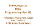 Microprocessor 8085 Programming Part - 2