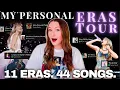 If I Created the Eras Tour Setlist JUSTICE FOR SPEAK NOW DEEP CUTS SAD GIRL THE MUSICAL
