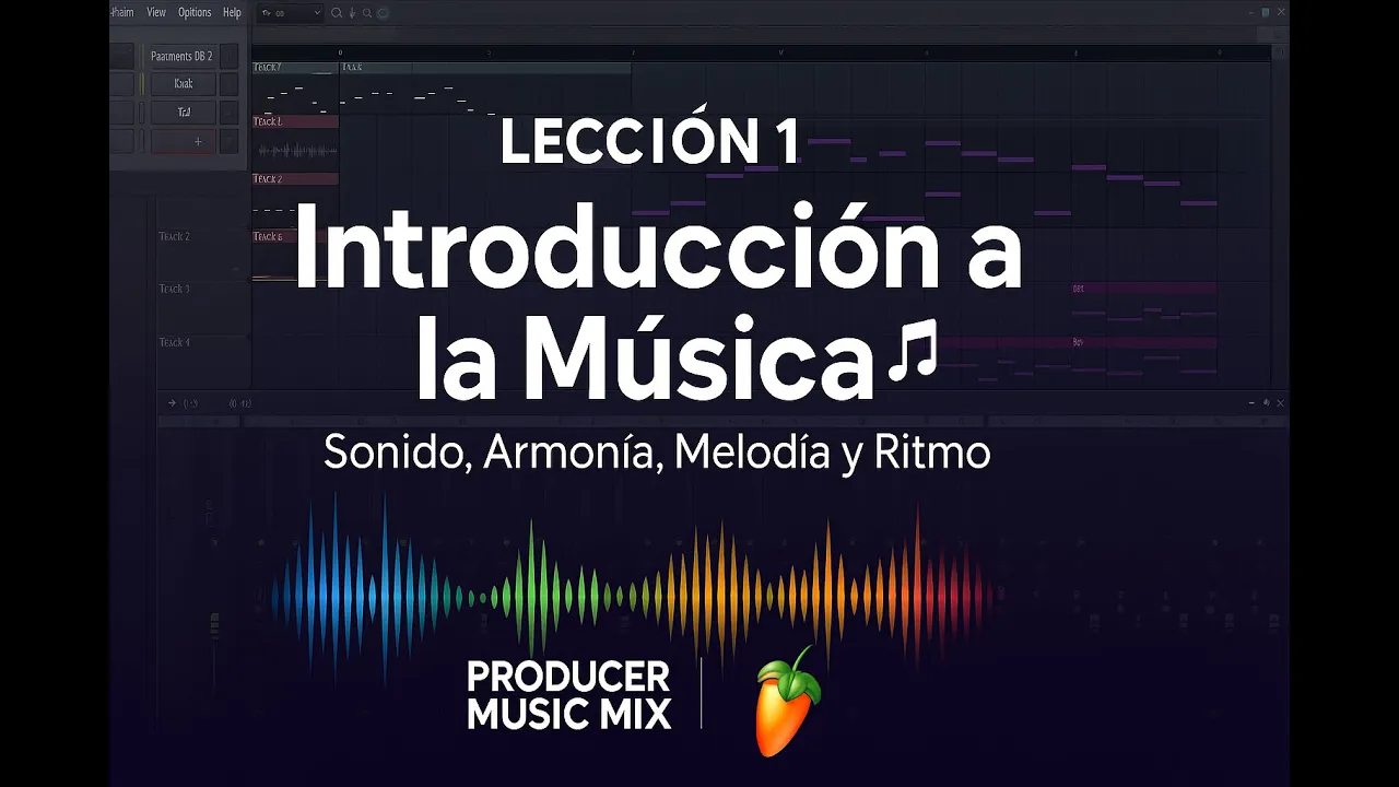 Lección 1: Introducción a la Música, Sonido, Armonía, Melodía y Ritmo