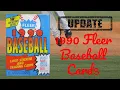 1990 Fleer Update Baseball Cards - Most Valuable