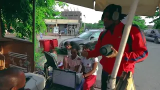 dandizzy freestyle in unilag with a female student