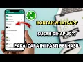 Download Lagu Cara Menghapus kontak wa Yang tidak Bisa dihapus 2022