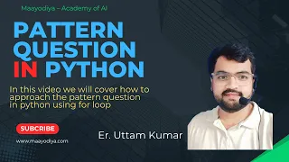 Python Pattern Programs for Beginners Star Number Patterns