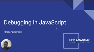How to debug javascript in the browser