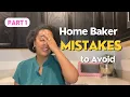 7 Home Baker Mistakes to Avoid when Selling Cakes PART 1