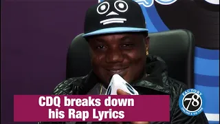 nigerian rapper cdq breaks down his rap lyrics on factory78 interview