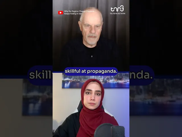 ⁣Tim Anderson on the West’s Propaganda War on #Iran