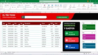 Cómo CONTROLAR los INGRESOS y GASTOS de tu Negocio en Excel (Fácil y Automático)