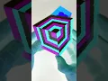 CUBE IN A CUBE illusion Pattern TUTORIAL