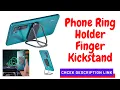 Lagu Phone Ring Holder Finger Kickstand Foldable Cellphone Stand 360° Degree Rotation | Phone Stand