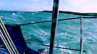 Trapped and Uncomfortable. The Reality of Small Sailboat Life – Free Range Sailing Ep 186